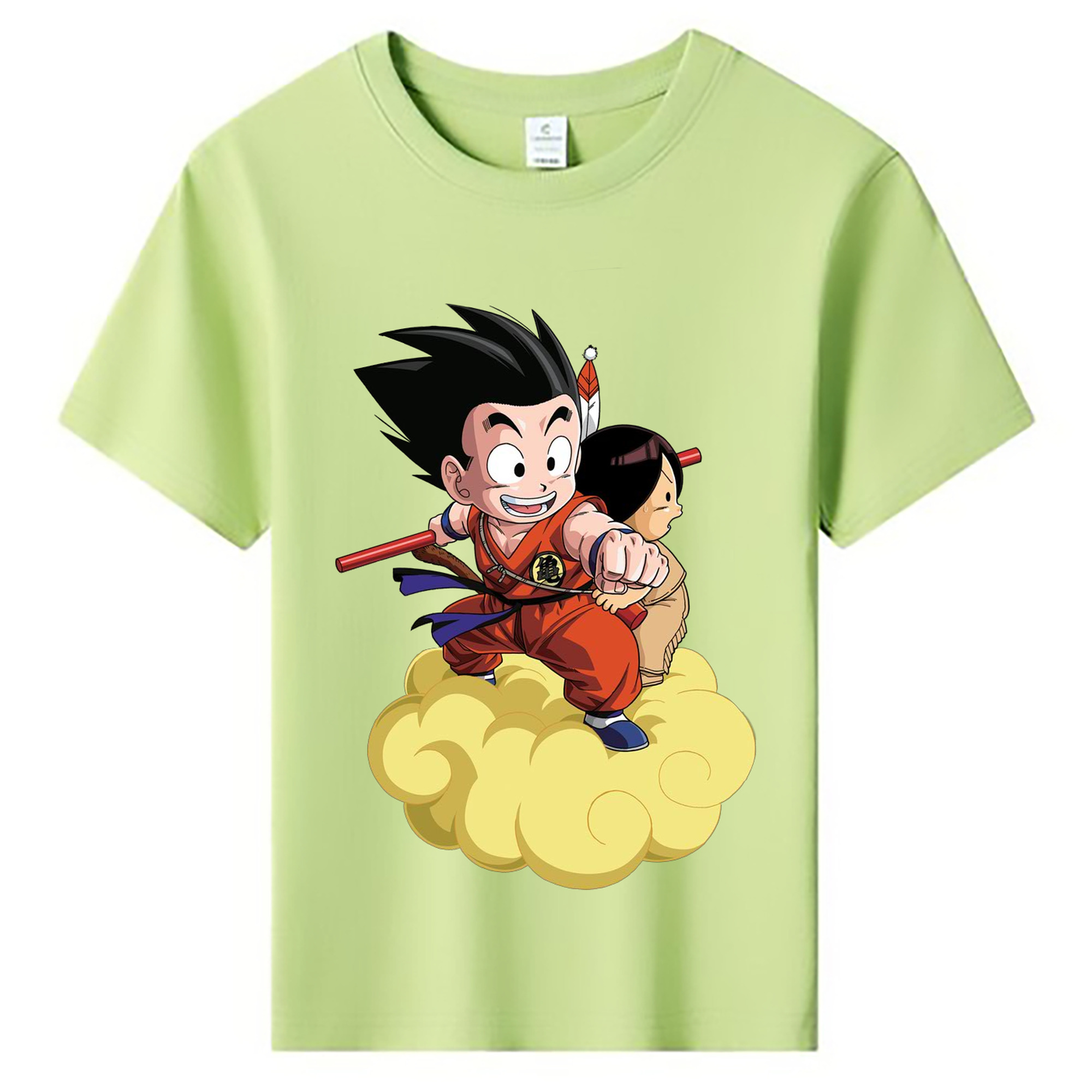 （画像用） ドラゴンボール 孫悟空（そん ごくう）Son Goku カカロット DRAGON BALL Kakarotto 綿100％キッズTシャツ（フロントプリント）